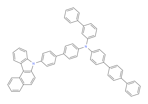 N-(4'-(7H-benzo[c]carbazol-7-yl)-[1,1'-biphenyl]-4-yl)-N-([1,1'-biphenyl]-3-yl)-[1,1':4',1''-terphenyl]-4-amine