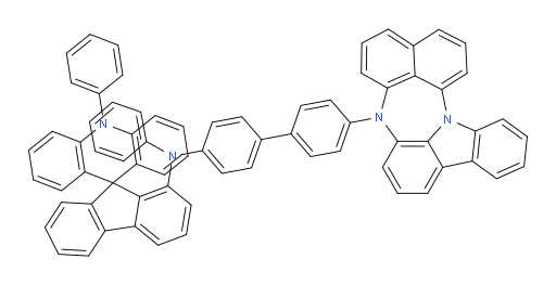 N-(4'-(4H-naphtho[1',8':5,6,7][1,4]diazepino[3,2,1-jk]carbazol-4-yl)-[1,1'-biphenyl]-4-yl)-N,10-diphenyl-10H-spiro[acridine-9,9'-fluoren]-1'-amine