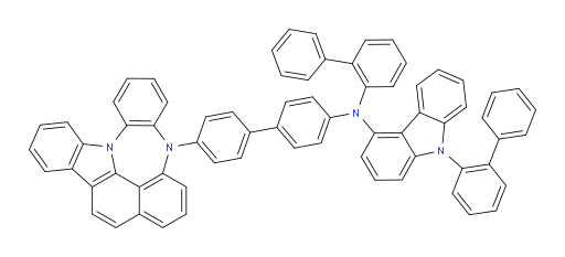 N-(4'-(4H-4,8b-diazaindeno[1,2,3-gh]pleiaden-4-yl)-[1,1'-biphenyl]-4-yl)-N,9-di([1,1'-biphenyl]-2-yl)-9H-carbazol-4-amine