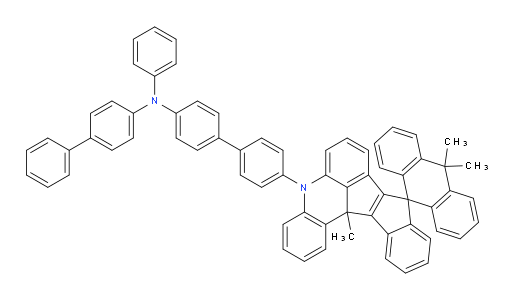N-([1,1'-biphenyl]-4-yl)-N-phenyl-4'-(10,10,13c'-trimethyl-10H-spiro[anthracene-9,9'-benzo[4,5]pentaleno[1,2,3-kl]acridine]-5'(13c'H)-yl)-[1,1'-biphenyl]-4-amine