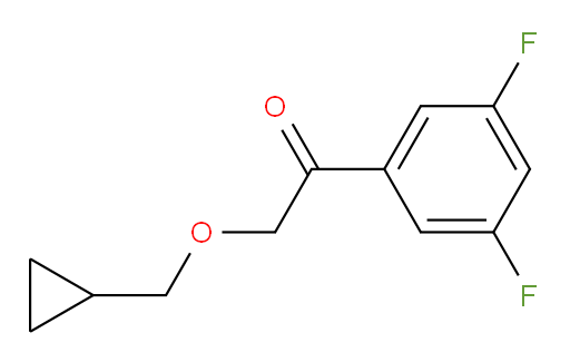 2-(cyclopropylmethoxy)-1-(3,5-difluorophenyl)ethanone