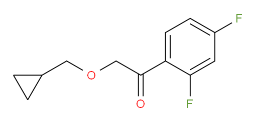 2-(cyclopropylmethoxy)-1-(2,4-difluorophenyl)ethanone
