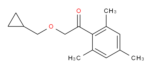 2-(cyclopropylmethoxy)-1-mesitylethanone