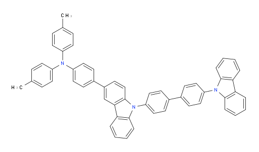 4-(9-(4'-(9H-carbazol-9-yl)-[1,1'-biphenyl]-4-yl)-9H-carbazol-3-yl)-N,N-di-p-tolylaniline