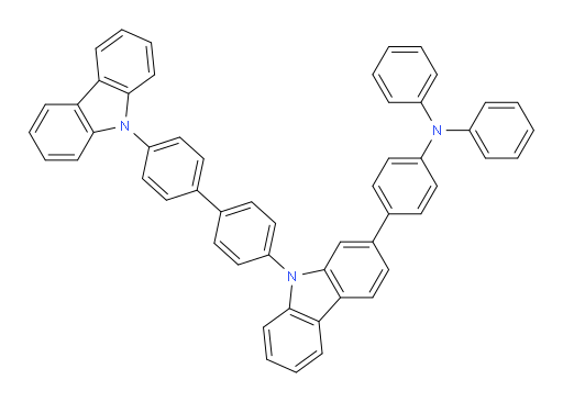 4-(9-(4'-(9H-carbazol-9-yl)-[1,1'-biphenyl]-4-yl)-9H-carbazol-2-yl)-N,N-diphenylaniline