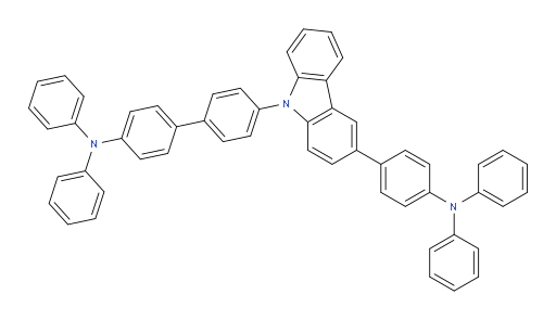 4'-(3-(4-(diphenylamino)phenyl)-9H-carbazol-9-yl)-N,N-diphenyl-[1,1'-biphenyl]-4-amine