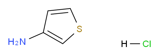 Thiophen-3-amine;THIOPHEN-3-AMINE HYDROCHLORIDE