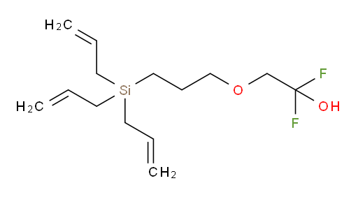 1,1-difluoro-2-(3-(triallylsilyl)propoxy)ethanol