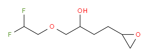 1-(2,2-difluoroethoxy)-4-(oxiran-2-yl)butan-2-ol