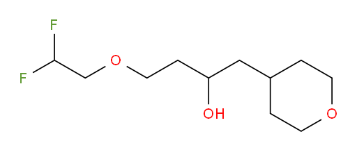 4-(2,2-difluoroethoxy)-1-(tetrahydro-2H-pyran-4-yl)butan-2-ol