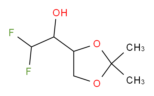 1-(2,2-dimethyl-1,3-dioxolan-4-yl)-2,2-difluoroethanol