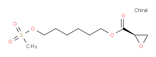 (R)-6-((methylsulfonyl)oxy)hexyl oxirane-2-carboxylate