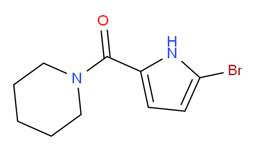 (5-bromo-1H-pyrrol-2-yl)(piperidin-1-yl)methanone