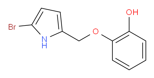 2-((5-bromo-1H-pyrrol-2-yl)methoxy)phenol