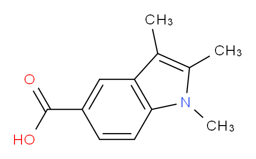 1,2,3-trimethyl-1H-indole-5-carboxylic acid