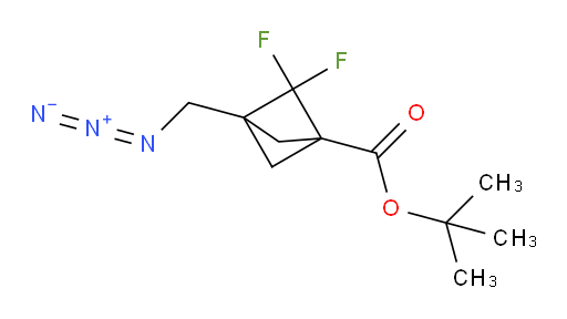 3-(Azidomethyl)-2,2-difluoro-bicyclo[1.1.1]pentane-1-carboxylic acid tert-butyl ester