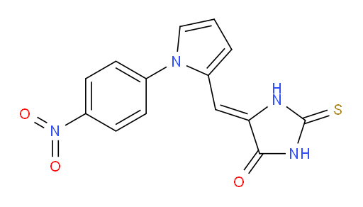 5-[[1-(4-Nitrophenyl)-1H-pyrrol-2-yl]methylene]-2-thioxo-4-imidazolidinone (ACI)