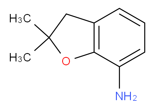 2,3-Dihydro-2,2-dimethyl-7-benzofuranamine (ACI)