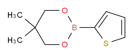 5,5-Dimethyl-2-(2-thienyl)-1,3,2-dioxaborinane (ACI)