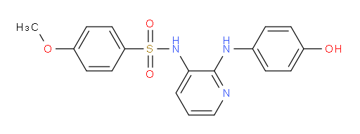 N-[2-[(4-Hydroxyphenyl)amino]-3-pyridinyl]-4-methoxybenzenesulfonamide (ACI)
