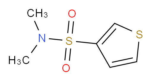 N,N-Dimethyl-3-thiophenesulfonamide (ACI)