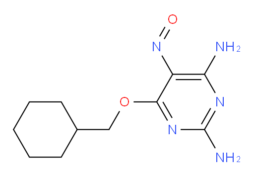 6-(Cyclohexylmethoxy)-5-nitroso-2,4-pyrimidinediamine (ACI)