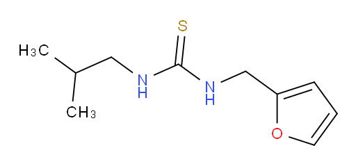 N-(2-Furanylmethyl)-N′-(2-methylpropyl)thiourea (ACI)