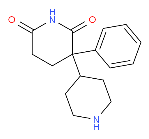 3-Phenyl[3,4′-bipiperidine]-2,6-dione (ACI)