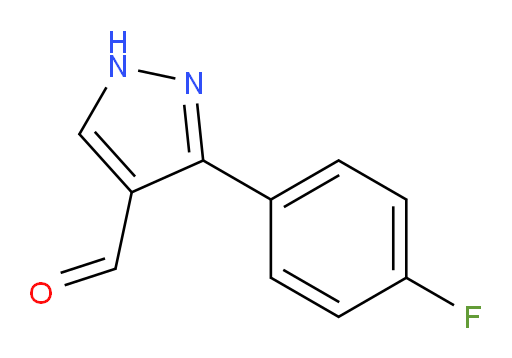 3-(4-Fluorophenyl)-1H-pyrazole-4-carboxaldehyde (ACI)