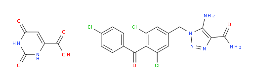 Carboxyamidotriazole orotate