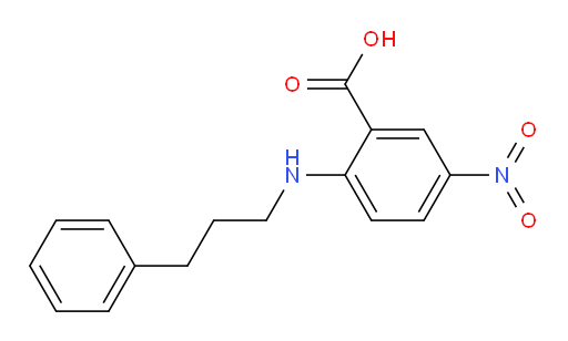 5-Nitro-2-[(3-phenylpropyl)amino]benzoic acid (ACI)