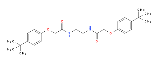 N,N′-1,2-Ethanediylbis[2-[4-(1,1-dimethylethyl)phenoxy]acetamide] (ACI)