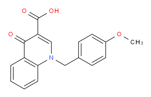 1-(4-Methoxybenzyl)-4-oxo-1,4-dihydroquinoline-3-carboxylic acid