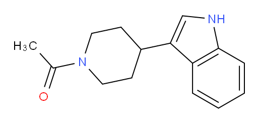 1-[4-(1H-Indol-3-yl)-1-piperidinyl]ethanone (ACI)