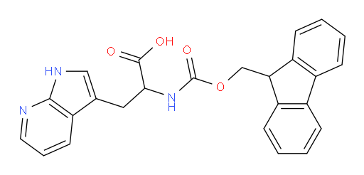 α-[[(9H-Fluoren-9-ylmethoxy)carbonyl]amino]-1H-pyrrolo[2,3-b]pyridine-3-propanoic acid (ACI)