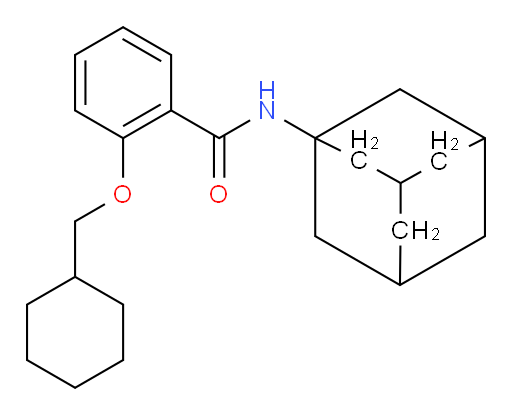 2-(Cyclohexylmethoxy)-N-tricyclo[3.3.1.13,7]dec-1-ylbenzamide (ACI)
