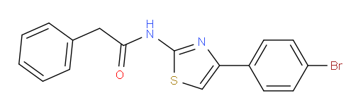 N-[4-(4-Bromophenyl)-2-thiazolyl]benzeneacetamide (ACI)