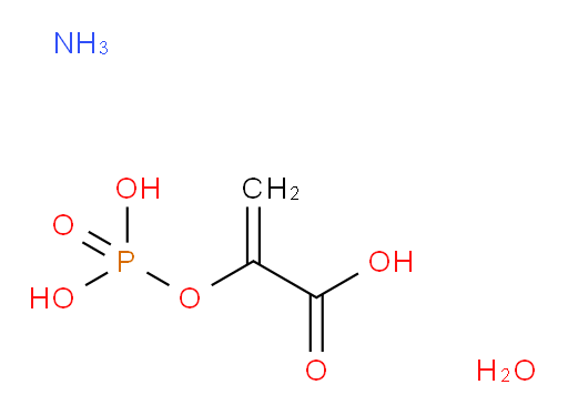 2-Propenoic acid, 2-(phosphonooxy)-, ammonium salt, hydrate (1:3:1) (ACI)