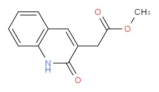 Methyl 1,2-dihydro-2-oxo-3-quinolineacetate (ACI)