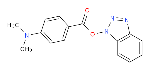 1H-Benzotriazol-1-yl 4-(dimethylamino)benzoate (ACI)