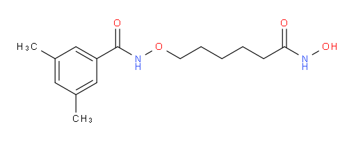 N-[[6-(Hydroxyamino)-6-oxohexyl]oxy]-3,5-dimethylbenzamide (ACI)