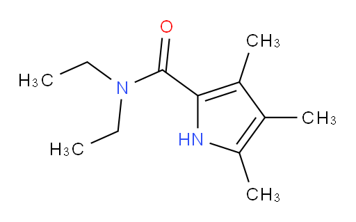 N,N-Diethyl-3,4,5-trimethyl-1H-pyrrole-2-carboxamide (ACI)