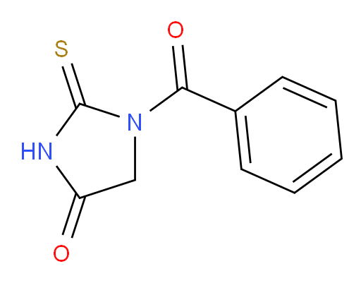 1-Benzoyl-2-thioxo-4-imidazolidinone (ACI)