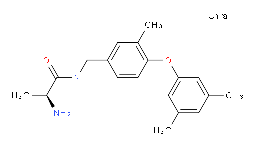 (2S)-2-Amino-N-[[4-(3,5-dimethylphenoxy)-3-methylphenyl]methyl]propanamide (ACI)