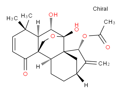 (6β,7α,15β)-15-(Acetyloxy)-7,20-epoxy-6,7-dihydroxykaura-2,16-dien-1-one (ACI)