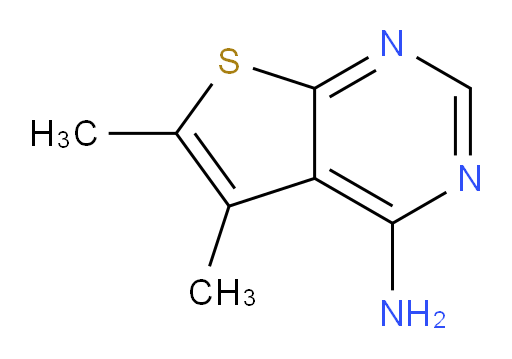 5,6-Dimethylthieno[2,3-d]pyrimidin-4-amine (ACI)