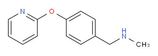 N-Methyl-4-(2-pyridinyloxy)benzenemethanamine (ACI)