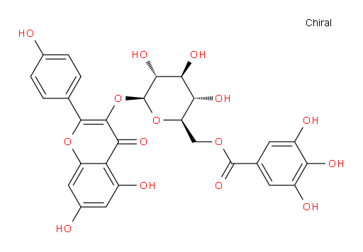 Kaempferol 3-O-(6′′-galloyl)-β-D-glucopyranoside
