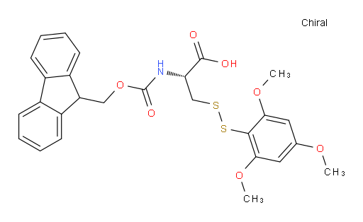 N-[(9H-Fluoren-9-ylmethoxy)carbonyl]-3-[(2,4,6-trimethoxyphenyl)dithio]-L-alanine (ACI)