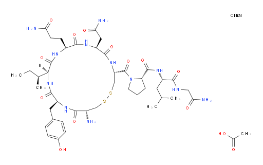 Oxytocin, acetate (7CI)